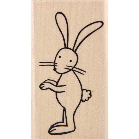 wood stamp - hoppy