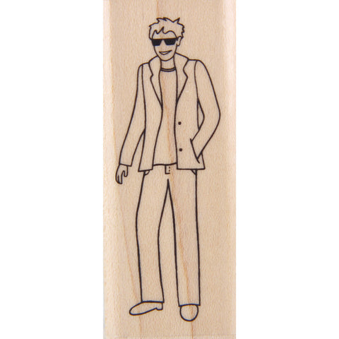 wood stamp - edward