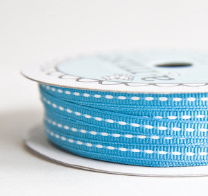 grosgrain stitch - ocean - 32.5 yard bolt