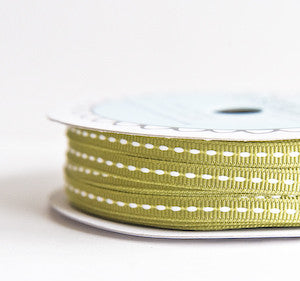 grosgrain stitch - fern - 32.5 yard bolt