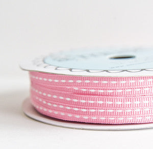 grosgrain stitch - bubblegum - 32.5 yard bolt