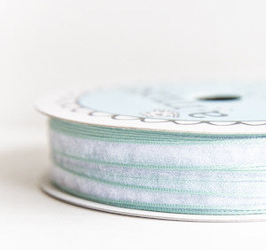 organdy sheer - eucalyptus