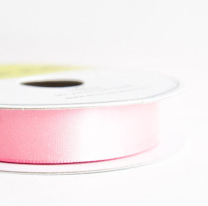 satin ribbon - bubblegum