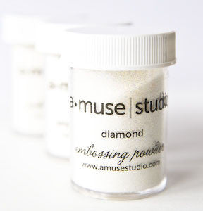 embossing powder - diamond