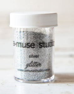 glitter - silver