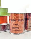 glitter - orange