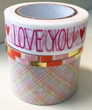 washi tape - valentine assortment