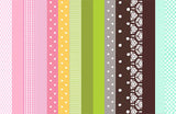 a|s cardstock - spring basket mini paper pack