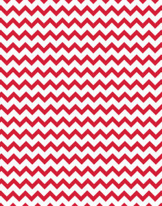 a|s cardstock - chevron cherry