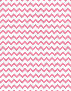 a|s cardstock - chevron grapefruit