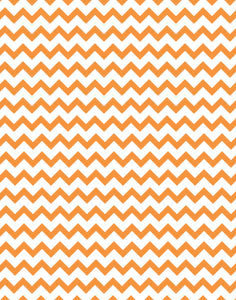 a|s cardstock - chevron orange