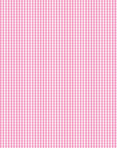 a|s cardstock - gingham bubblegum