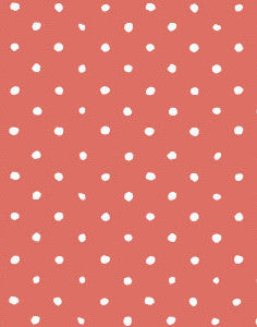 a|s cardstock - polka dot cherry