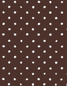 a|s cardstock - polka dot french roast