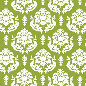 a|s shimmer damask cardstock - grass