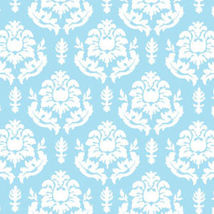 a|s shimmer damask cardstock - bermuda