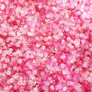 sequins 4mm - bubblegum