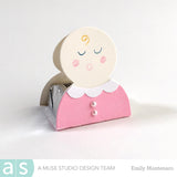 a|s die set - turkey/snowman candy package