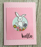 a|s cardstock - herringbone cotton candy