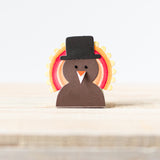 a|s die set - turkey/snowman candy package