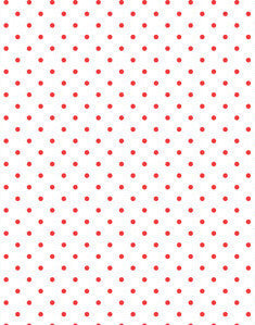 a|s cardstock - reverse polka dot apple